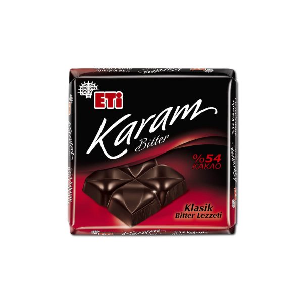 Eti KaramYüzde 54 Kakaolu Bitter Çikolata 60gr